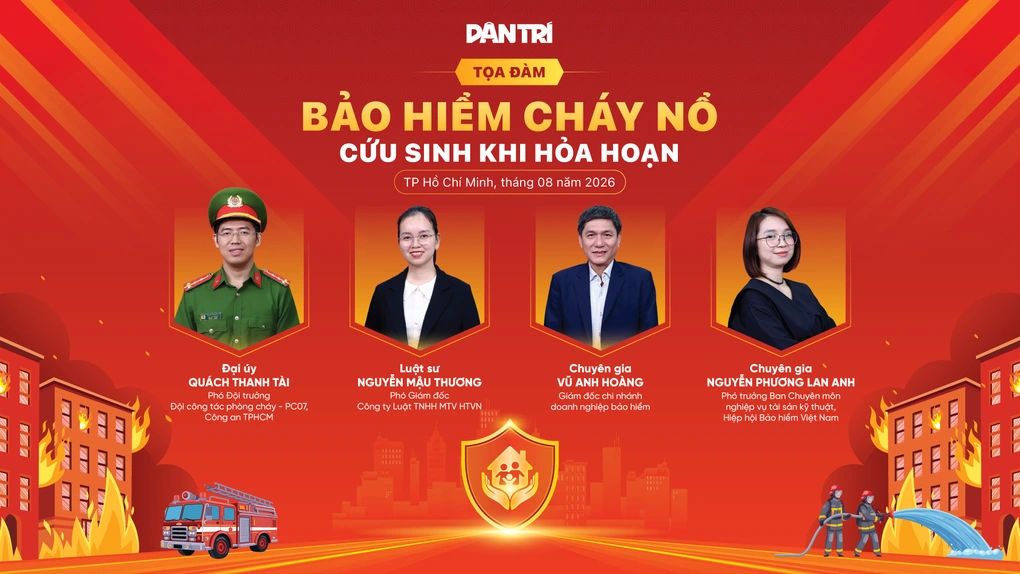 Tọa đàm trực tuyến: Bảo hiểm cháy nổ - Cứu sinh khi hỏa hoạn
